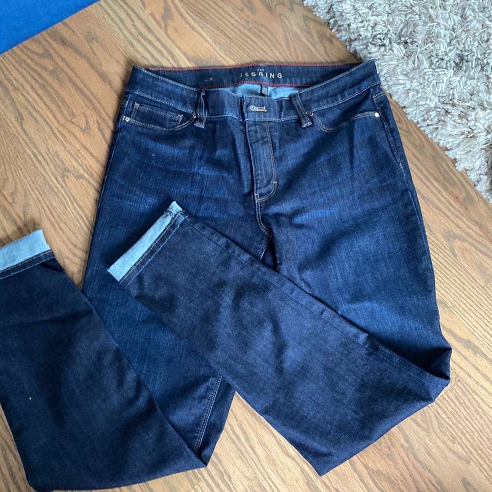Denim jeggings- White House black market